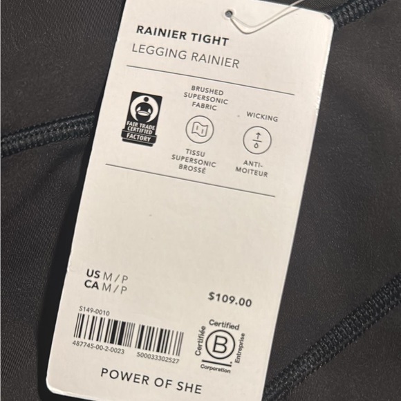 Athleta Rainier Tight // Black - Picture 7 of 16